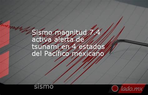 Sismo Magnitud 7 4 Activa Alerta De Tsunami En 4 Estados Del Pacífico