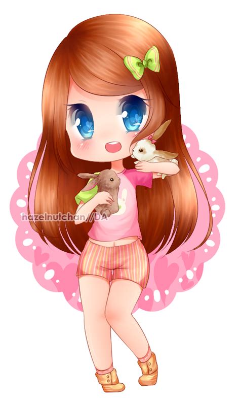 Comm Caseykinz By Hazelnutchan Chibi Anime Kawaii Chibi Kawaii Chibi