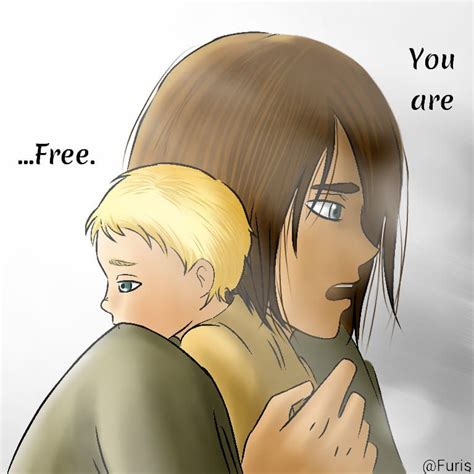 Eren And Historia Baby Furis On Fb Attack On Titan Eren Attack On