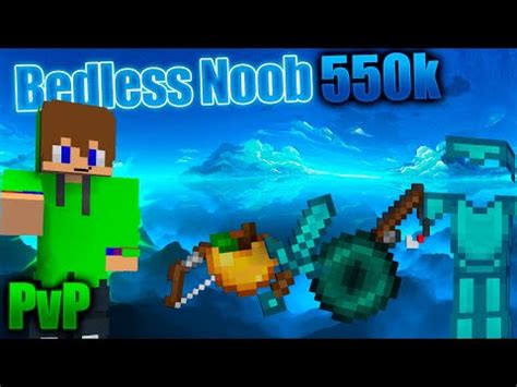 Bedless Noob 550K Texture Pack PvP Minecraft Bedrock SebasStax