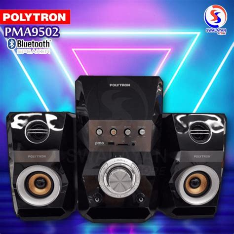 SPEAKER POLYTRON PMA 9502 9522 BLUETOOTH ORIGINAL Lazada Indonesia