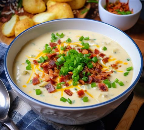 Easy Creamy Loaded Potato Soup