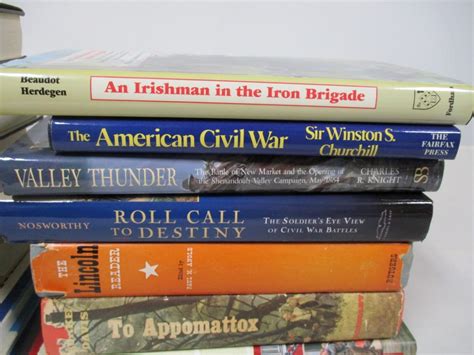 Civil War Military Era History Book Lot E Estatesales Org