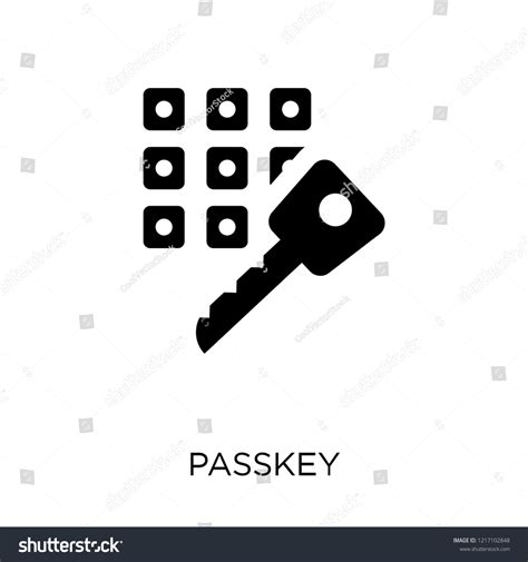 Passkey Icon Passkey Symbol Design Internet Stock Vector Royalty Free 1217102848 Shutterstock