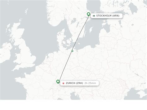 Direct Non Stop Flights From Stockholm To Zurich Schedules