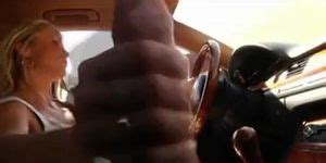 MILF Gives Handjob While Driving Tnaflix