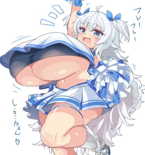 Rule 34 Cheering Cheerleader Cheerleader Outfit Cheerleader Uniform Gigantic Breasts Goddess