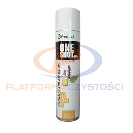 ONE SHOT PACZULI neutralizator odświeżacz powietrza 600ml