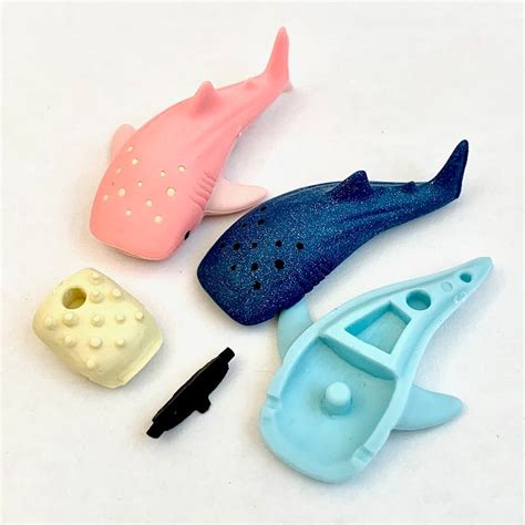 382535 Iwako Whale Shark Eraser Dark Blue 1 Eraser Iwakousa