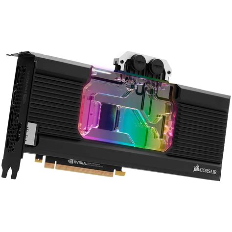 Corsair Hydro X Series Xg7 Rgb Gpu Water Block 2080 Ti Fe Watercooling Ldlc Muséericorde