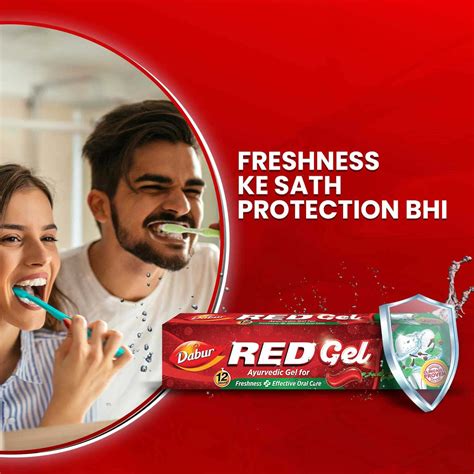 Buy Dabur Red Gel 300g 150g X 2 Pack Of 2 Toothpastecontrols Bad