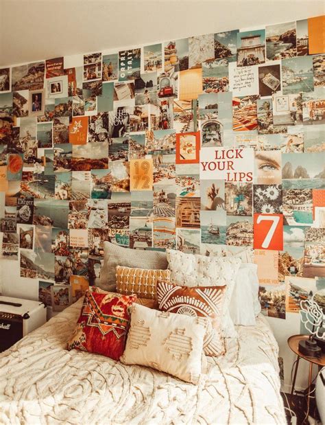 Coastal Kit Photo Walls Bedroom Bedroom Wall Collage Aesthetic Room