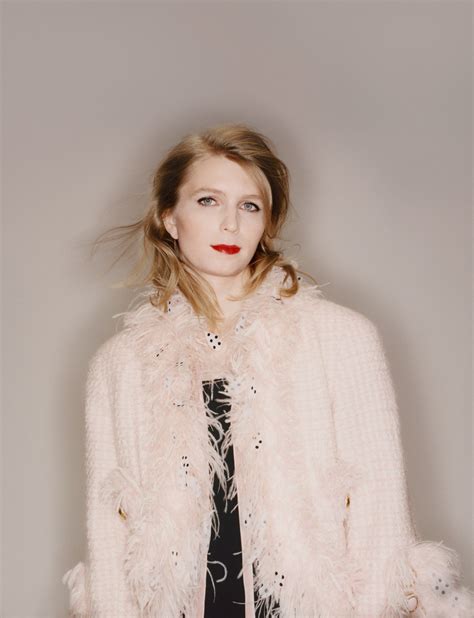 Chelsea Manning Wearing Runway Spring 2019 Marc Jacobs For Dazed