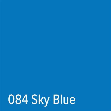 084 Sky Blue - Adhesive Vinyl | Oracal 651