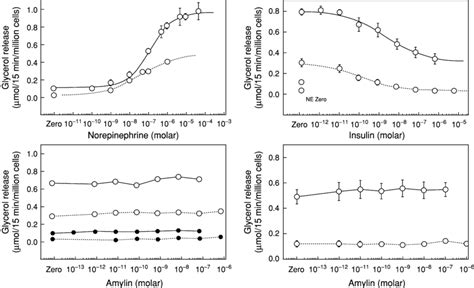 Left Panel Absence Of Effect Of Amylin At Any Dose To Affect Basal