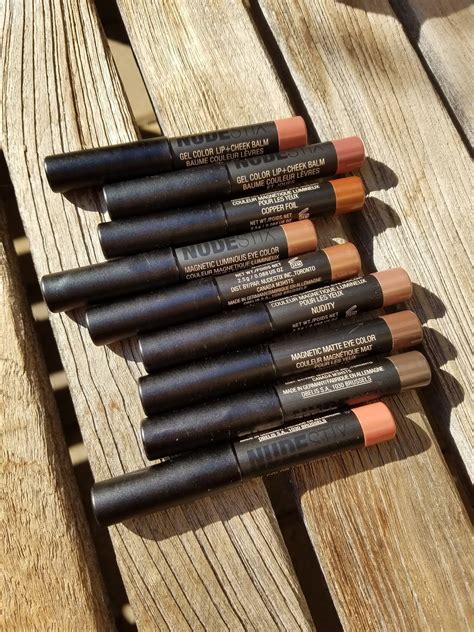 Nude Eye Lip Cheek Sets By Nudestix Mini Kit Edition