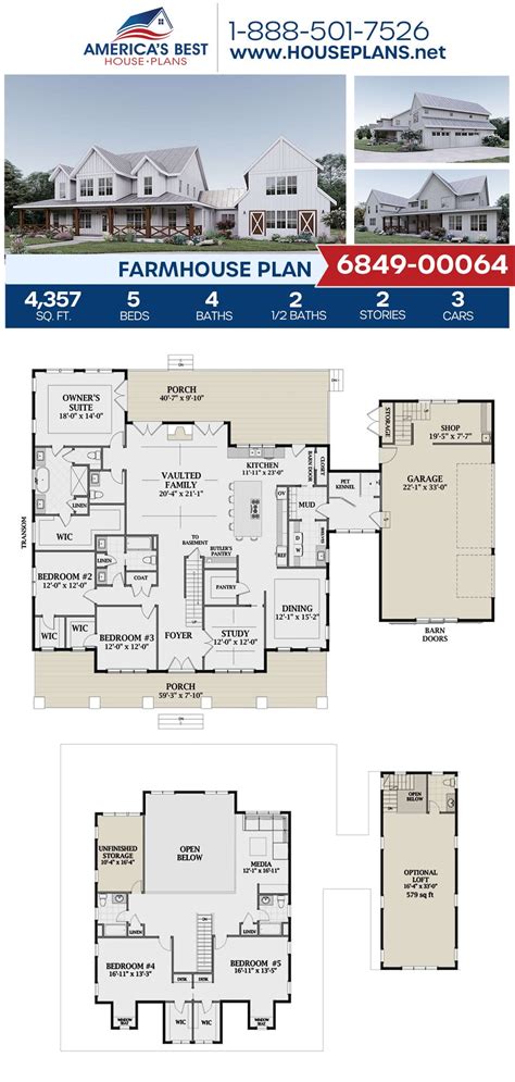 17+ Americas best house plans modern farmhouse plan information