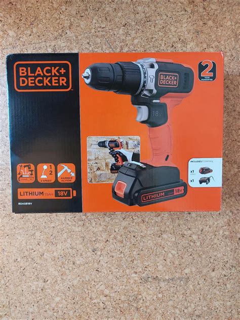 Black Decker V Gang Akku Schlagbohrschrauber Test Und Bewertung