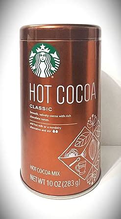 Amazon Starbucks Hot Cocoa Mix Classic 10 OZ Bronze Gift Tin 8 Fluid Ounces Grocery