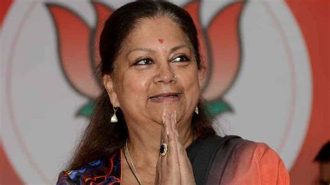 Vasundhara Raje Deserves To Be Rajasthans Chief Minister