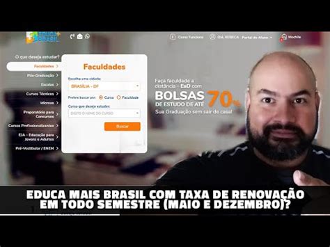 Renovação Educa Mais Brasil Descubra como não pagar e aproveitar os