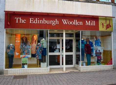 Edinburgh Woollen Mill Shop Clsing Down Sale Editorial Stock Image ...