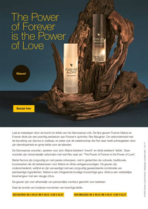 Forever Living Products Benelux Productbrochure Nl Pagina