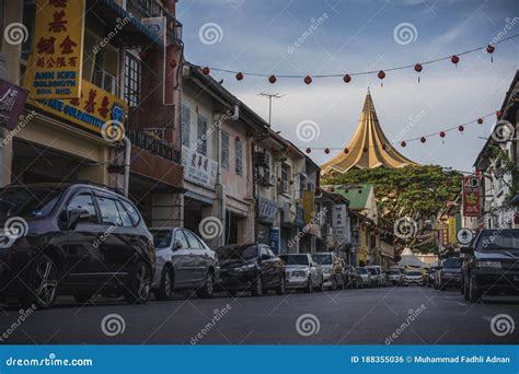 The Sarawak Legislative Building Or Dewan Undangan Negeri Sarawak At