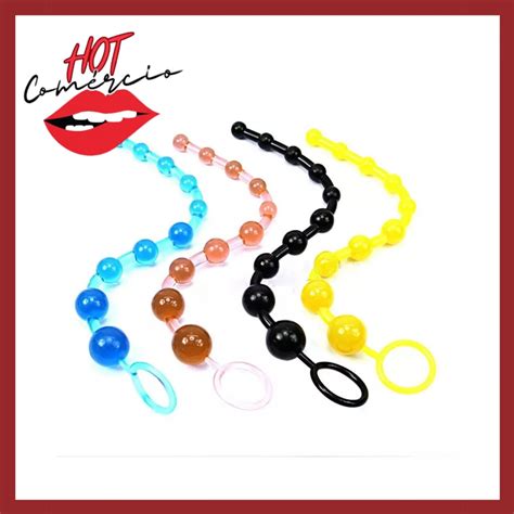 Plug Anal Bolinhas Tailandesas 10 Bolinhas Pompoarismo Tailandes Anus Prazer Sex Shop