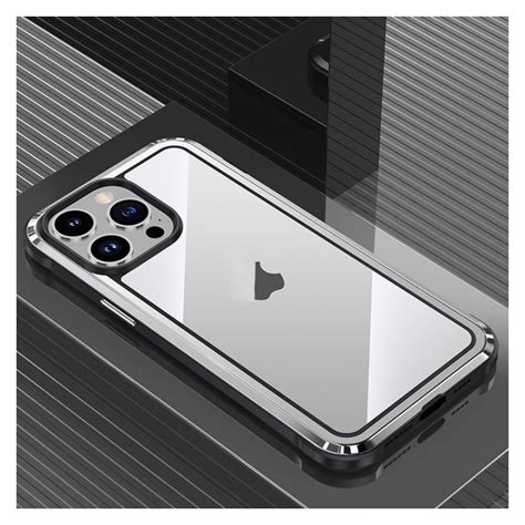 Metal Frame Case For Iphone 14 Magsafe Steel Armor