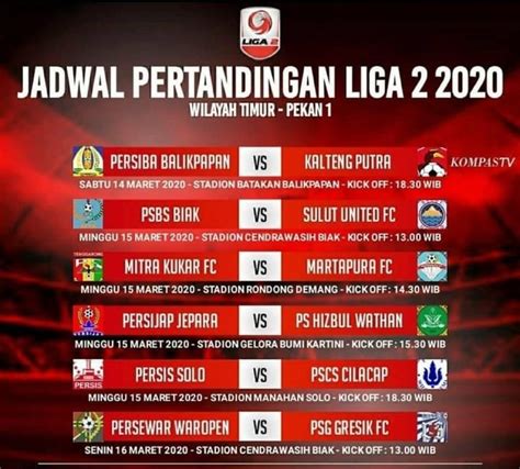 Jadwal Pertandingan Liga Homecare24