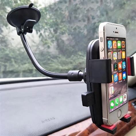 Airsspu Car Phone Holder Flexible 360 Degree Adjustable Car Mount ...