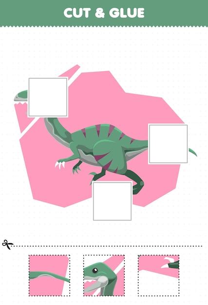 Jogo De Educa O Para Crian As Cortar E Colar Partes Cortadas Do