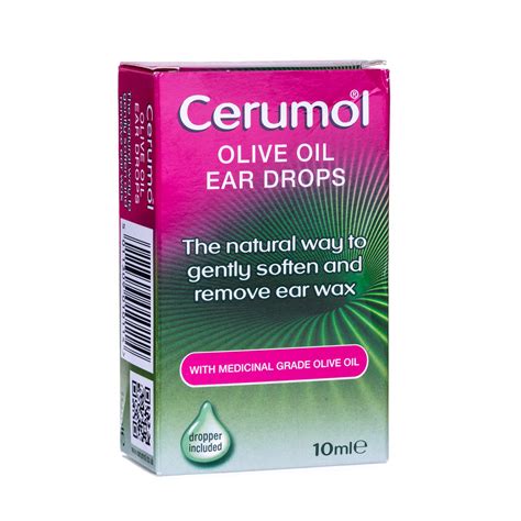 Cerumol Olive Oil Ear Drops Pharmacy Office