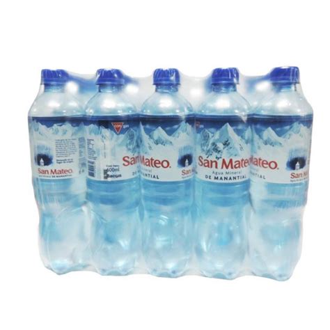 Agua San Mateo X 600 Ml X 15 Un