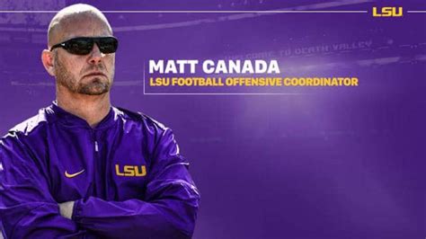 LSU announces Matt Canada as offensive coordinator - Footballscoop