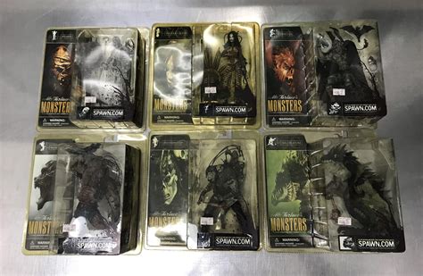 Macfarlane Monster Series 1 5 Complete Collectors Club Exclusive 2X