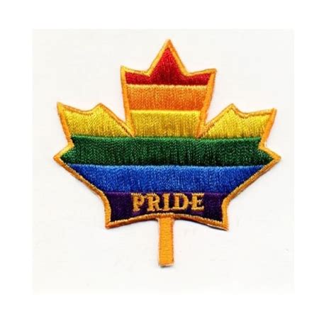 Patch Rainbow Pride Maple Leaf Reppa Flags And Souvenirs