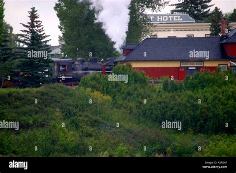horizontal steam locomotive stock photo alamy