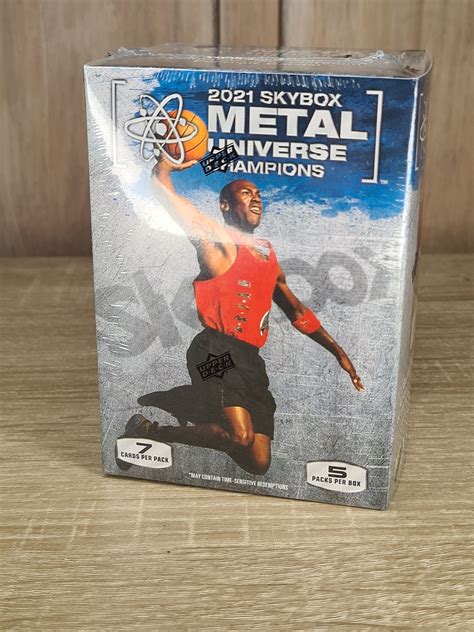 2021 Upperdeck Skybox Metal Universe Champions Multi Sports Blaster