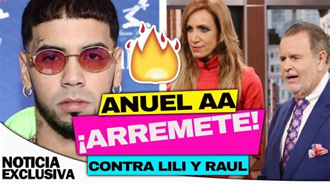 Anuel ARREMETE Contra Los Presentadores De El Gordo Y La Flaca Andan