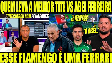 POR ESSA NINGUÉM ESPERAVA QUEM É MELHOR TITE OU ABEL FERREIRA Esse