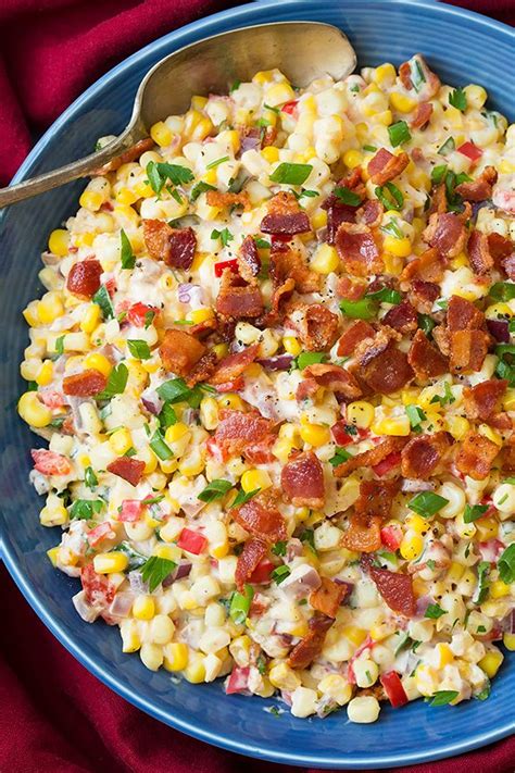 Creamy Confetti Corn With Bacon Cooking Classy