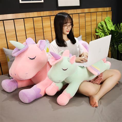 Doudou Licorne Xxl IRIS Univers Peluche Géante