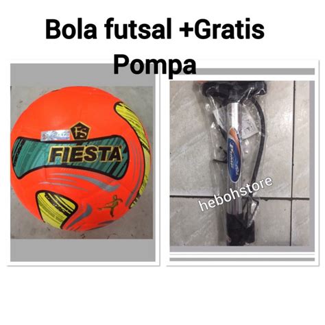 Jual Bola Futsal Fiesta Hologram Original Bonus Pompa Stanlies Serba