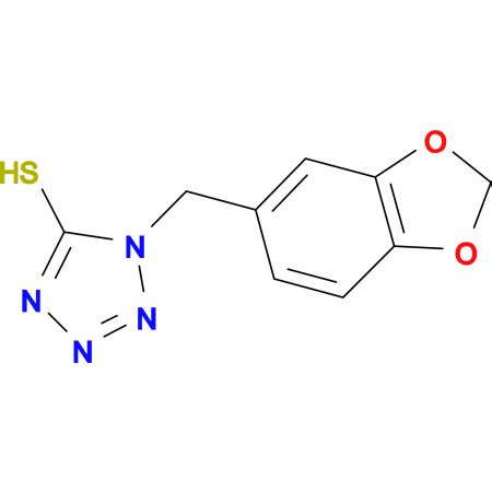 1 Benzo D 1 3 Dioxol 5 Ylmethyl 1H Tetrazole 5 Thiol 10 507595