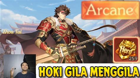 Rate Gacha Rusak Banjir Hero Arcanehabiskan Semua Tiket Gacha Hero