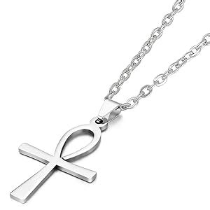 Oidea Bijoux Pendentif Croix Collier Homme Cha Ne Ankh Egyptien