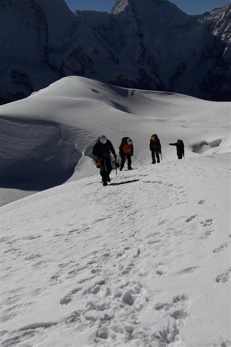 From Lukla Mera Peak M Climbing