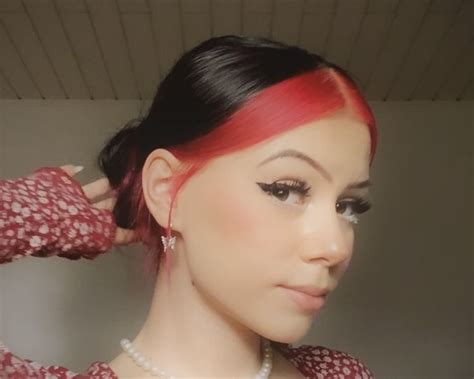 Red And Black Dyed Hair Cupidxstay On Tiktok